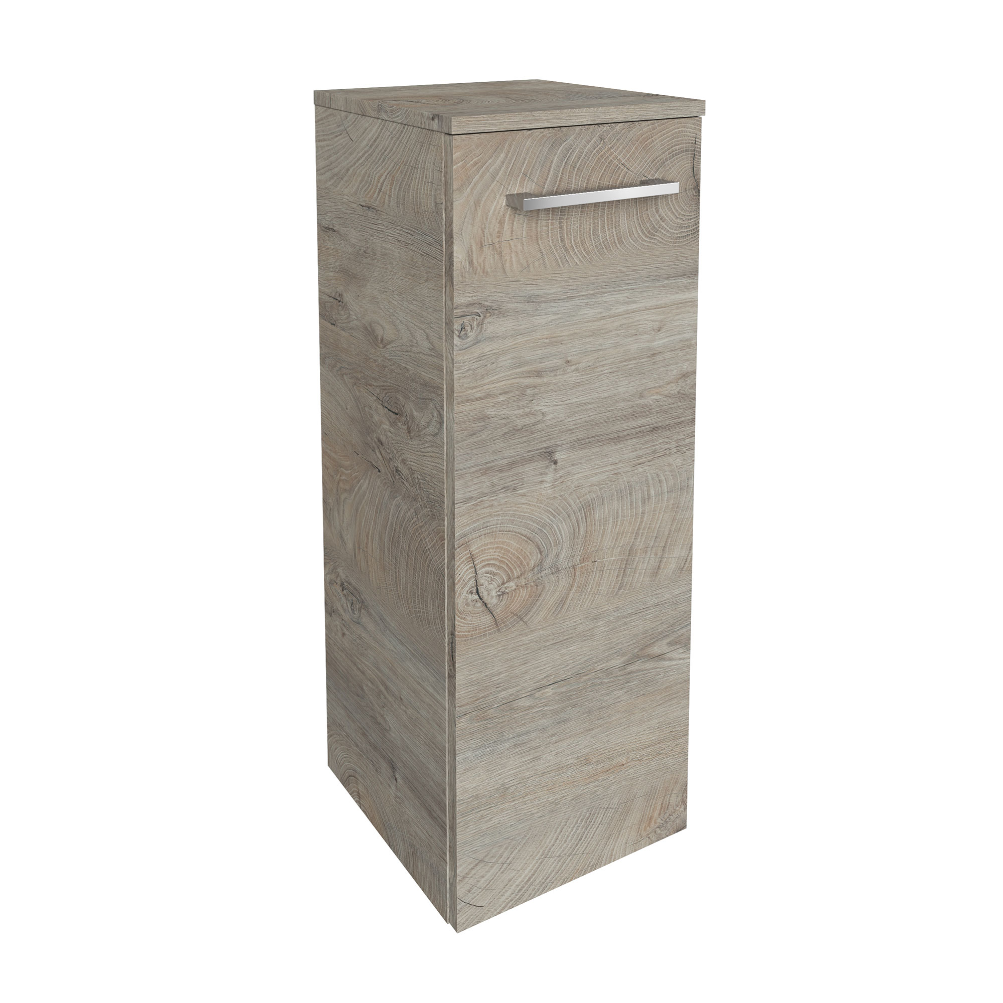 B.Style Midischrank 30 cm Korpusfarbe: Nature Oak Frontfarbe: Nature Oak Anschlag: Links