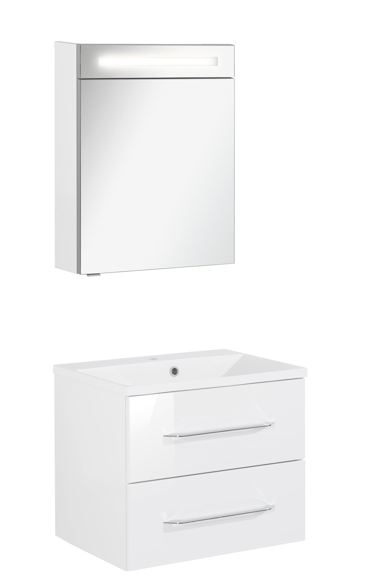 Set B.Clever - Weiß 60 x 51 x 46 cm