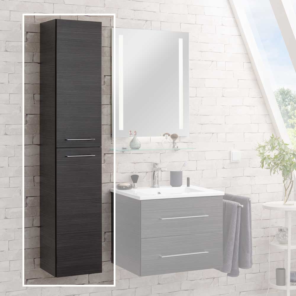 FACKELMANN B.perfekt Hochschrank - Dark Oak B.perfekt Hochschrank - Dark Oak