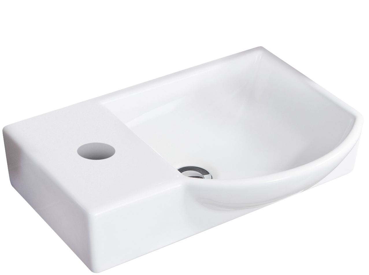 Gäste-WC-Keramikbecken rechts Gäste-WC-Keramikbecken rechts