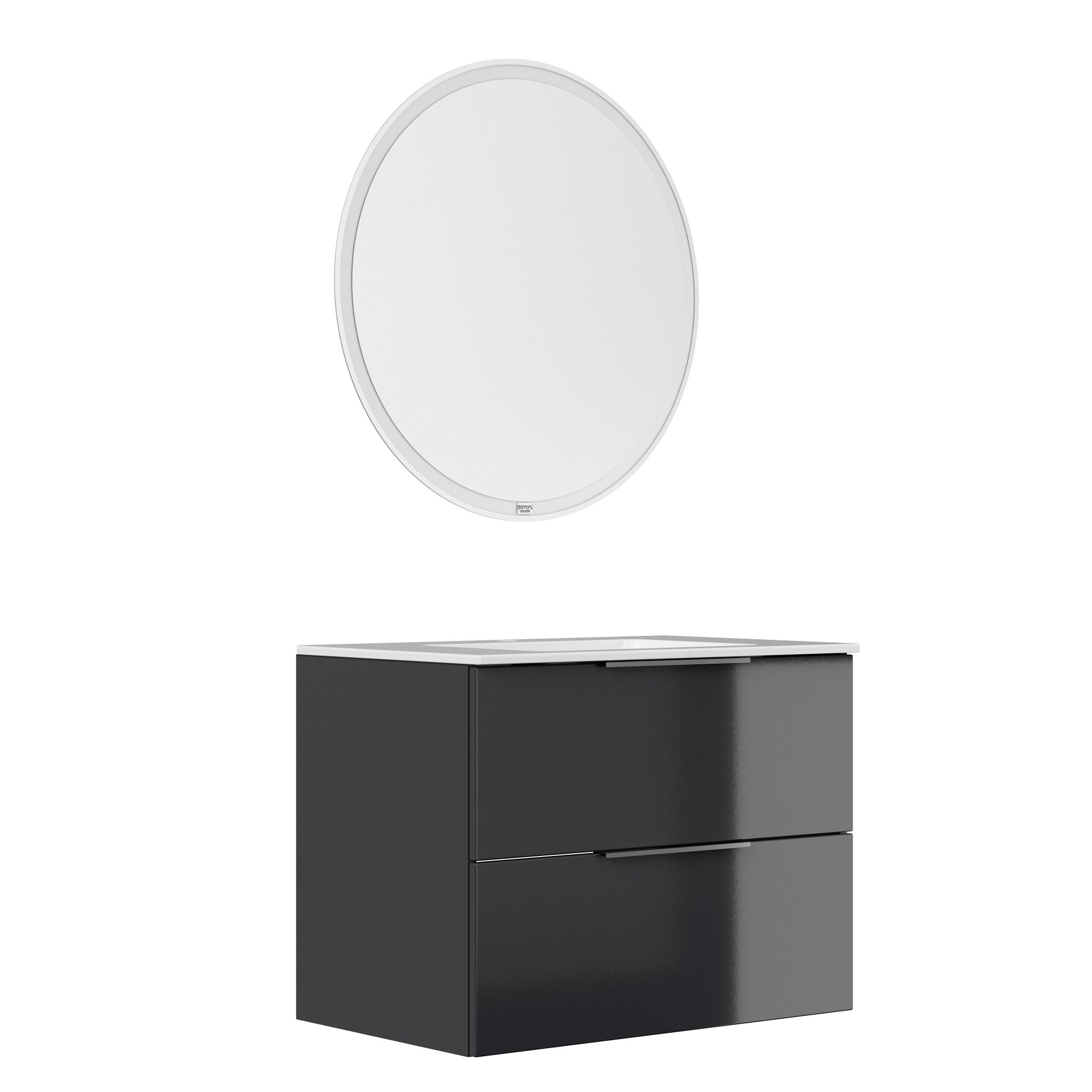 Set Luna - Anthrazit 81x 61 x 51 cm