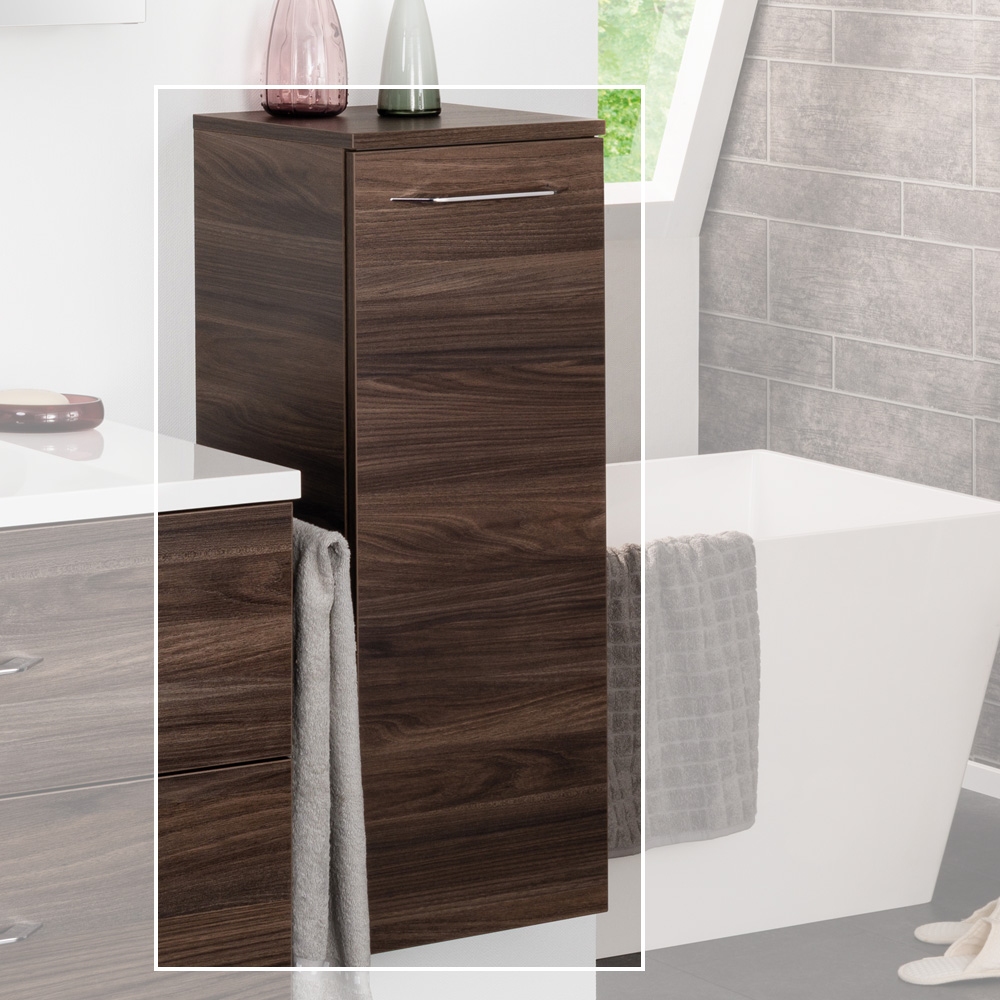 B.clever Midischrank Korpusfarbe: Ulme Madera Frontfarbe: Ulme Madera