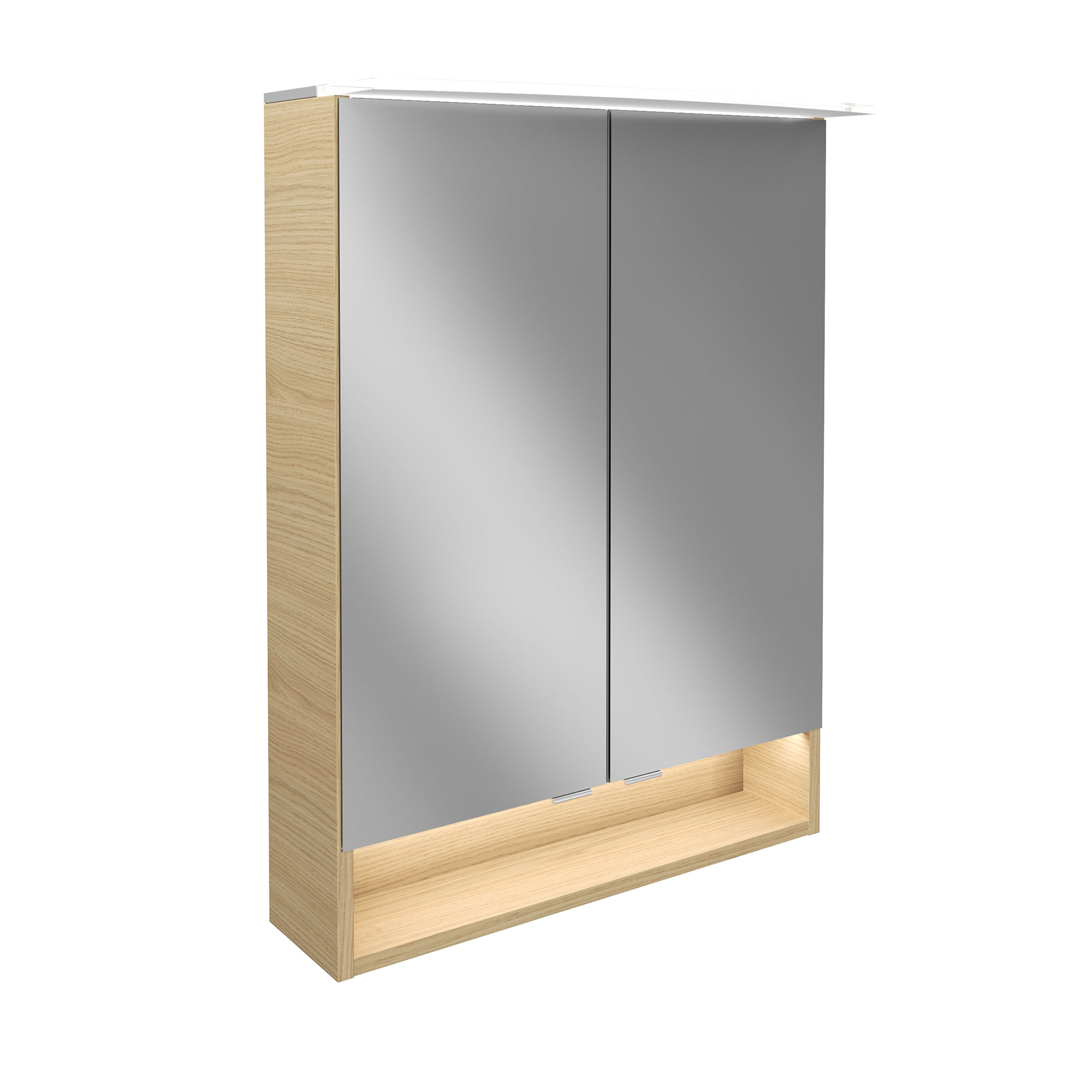 B.Style LED Spiegelschrank 60 cm Korpusfarbe: Sandeiche B.Style LED Spiegelschrank 60 cm Korpusfarbe: Sandeiche