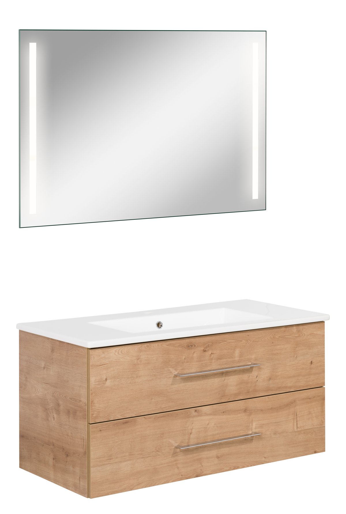 Set B.Perfekt - Ast-Eiche 103 x 51 x 48 cm