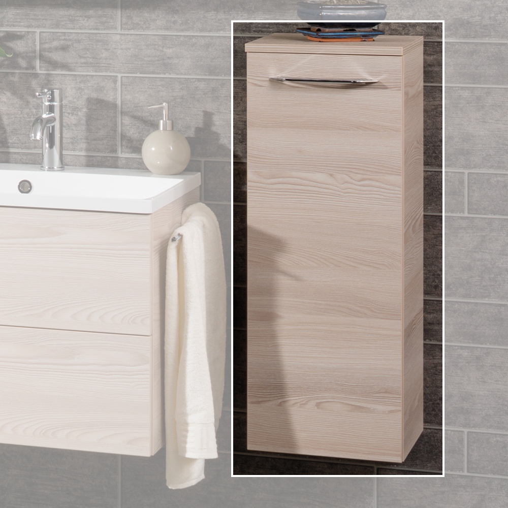 FACKELMANN B.clever Midischrank B.clever Midischrank Korpusfarbe: Alaska-Esche Frontfarbe: Alaska-Esche
