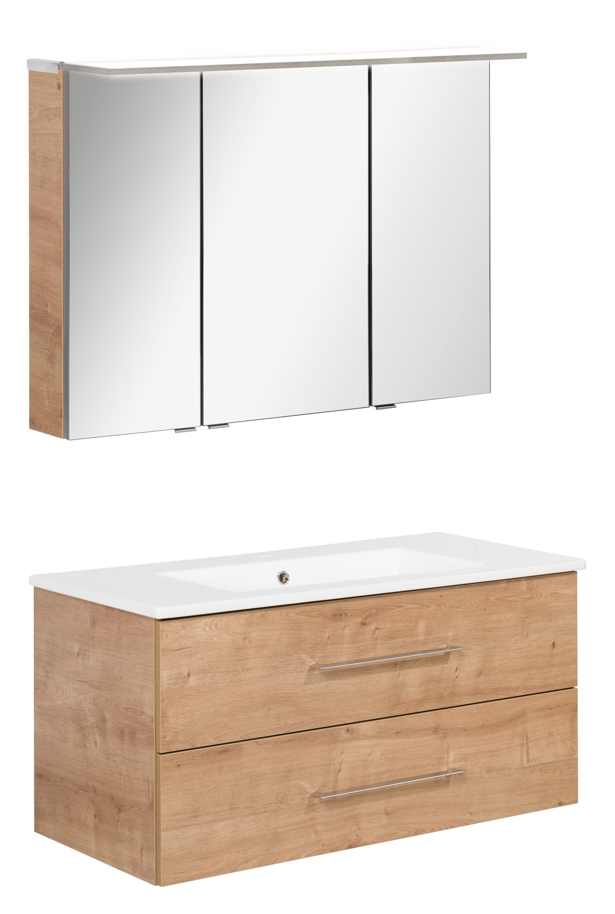 Set B.Perfekt - Ast-Eiche 103 x 51 x 48 cm